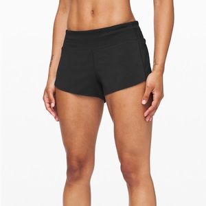 Black lululemon speed up shorts (accepting offers)